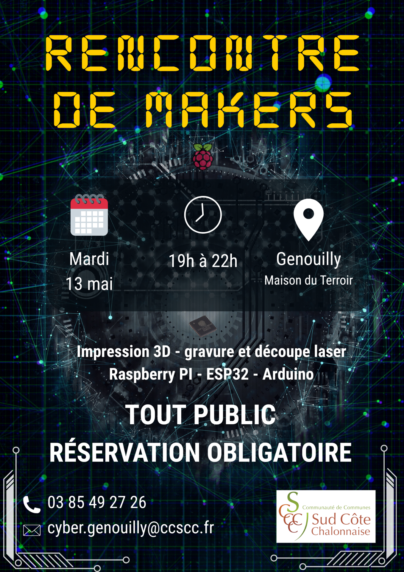 Rencontre Makers 13 mai 2025