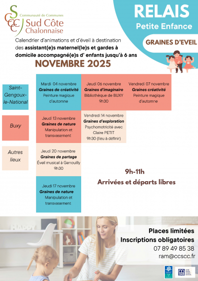 calendrier RPE nov/dec 2025