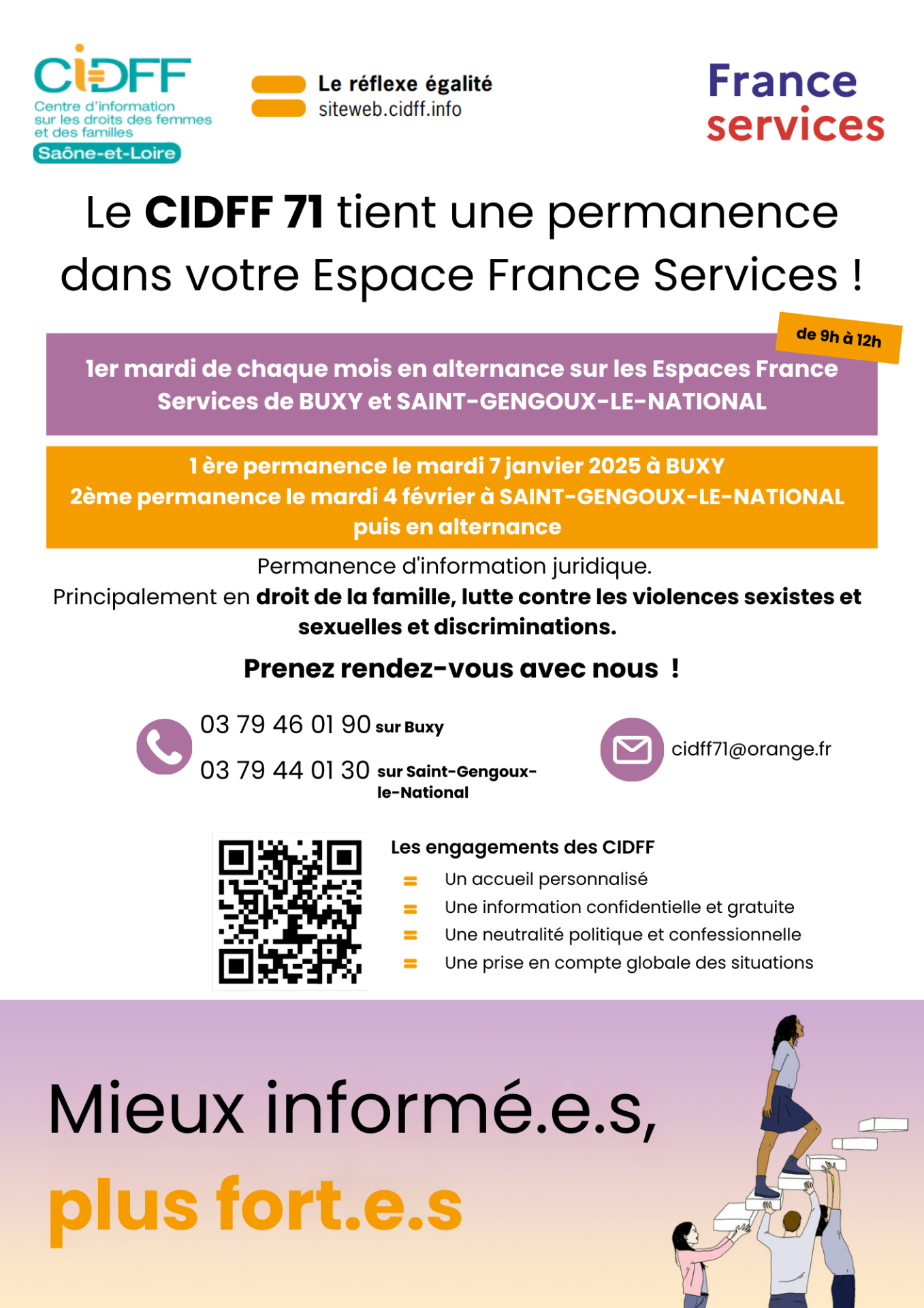 Permanences CIDFF